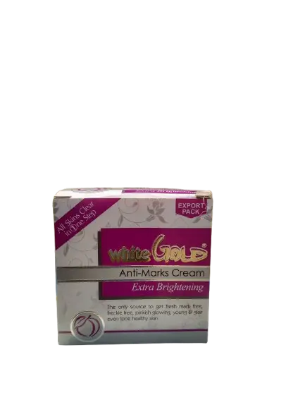 Crème Visage Éclaircissante White Gold – Formule Anti-Taches Omni Gold