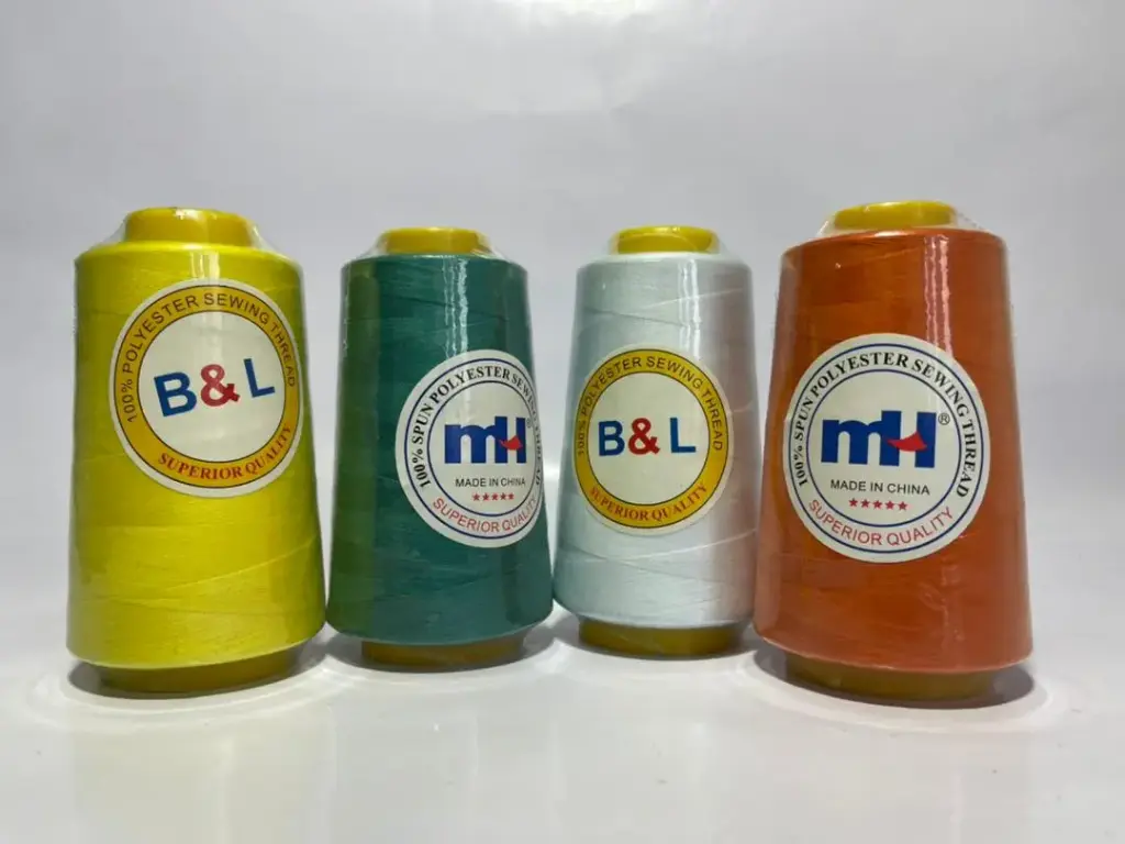 100% Polyester sewing thread,Mh Brand ( fil a coudre)