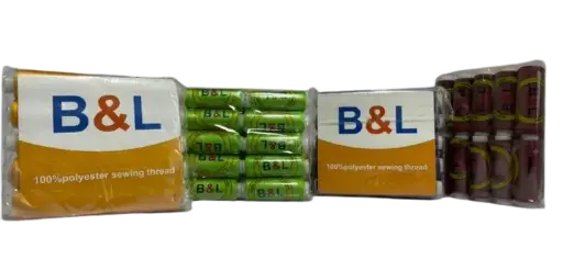 100% Polyester Sewing Thread 5.25g - fil a coudre 300m 