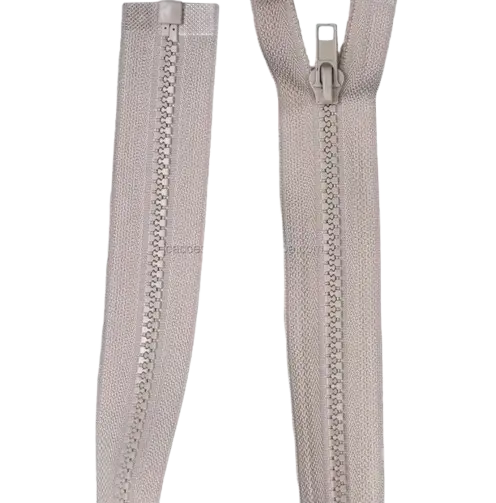 N05 Resin zipper (60pces/pqt & 25pqt/sac) 40cm